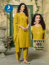 Danya By Kaya Mul Roman Silk Online Kurti With Bottom Dupatta Wholesale